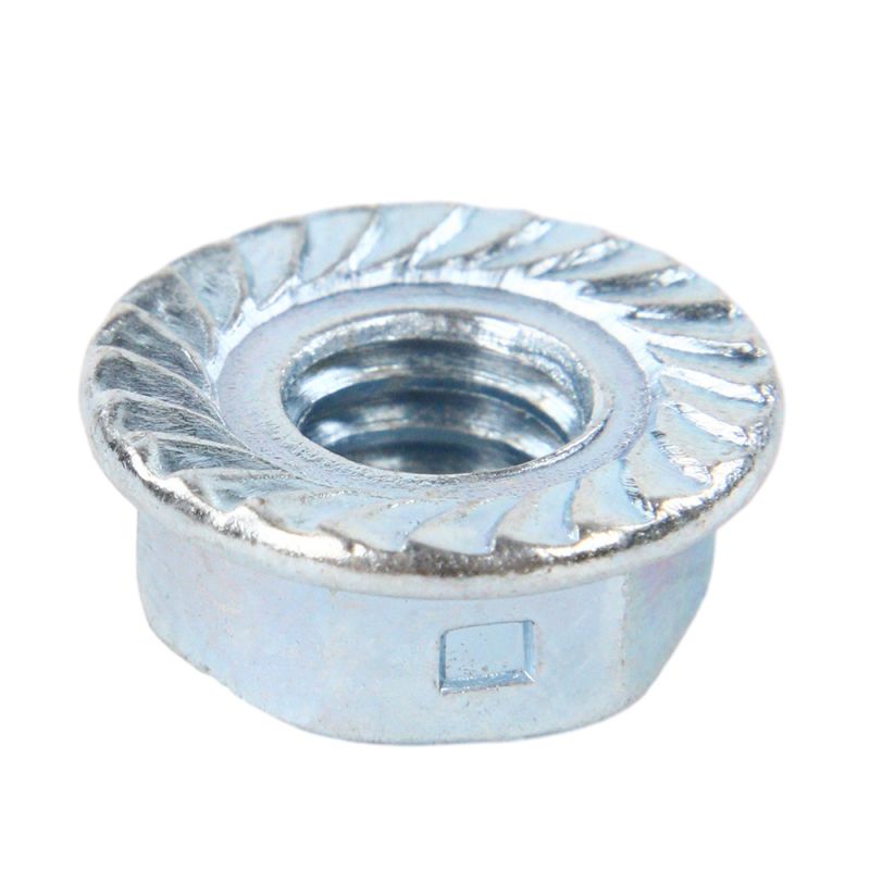 Knurled Toothed Anti-Skid Hexagonal Flange Nut