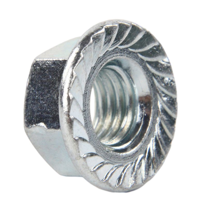 Carbon Steel Hexagonal Shape and Serration Flange Nut